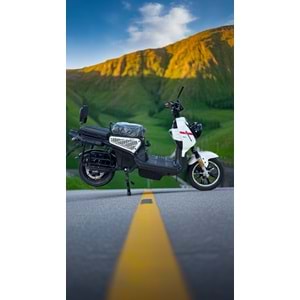 JOKM GH5010 İKİ TEKERLEKLİ ELEKTİRİKLİ MOTORSİKLET BEYAZ
