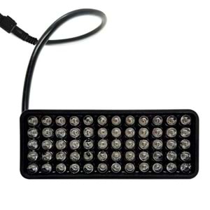 KNMASTER STOP-450 EVRENSEL DİKDÖRTGEN KIRMIZI LEDLİ MOTOSİKLET KEDİGÖZÜ