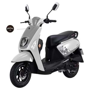 YİBEN DOOHAN 50cc WB50QT-8B BEYAZ-GRİ