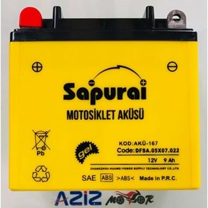 12V 9A-BS AMPER SAPURAİ AK