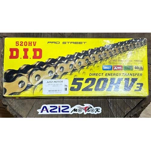 DID ZİNCİR 520HV-120L ORİNGLİ