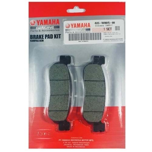 YAMAHA XMAX 2014-2016 ARKA FREN BALATASI ORJİNAL