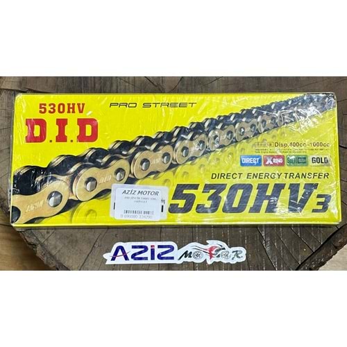 DID ZİNCİR 530HV-120L ORİNGLİ