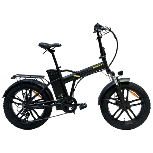 BİSAN E-FOLDING F4 20 JANT MAT SİYAH 1x7 VİTES ELEKTRİKLİ BİSİKLET