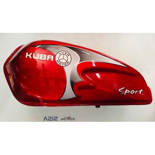 KUBA SPORT BENZİN DEPOSU KIRMIZI ORİJİNAL