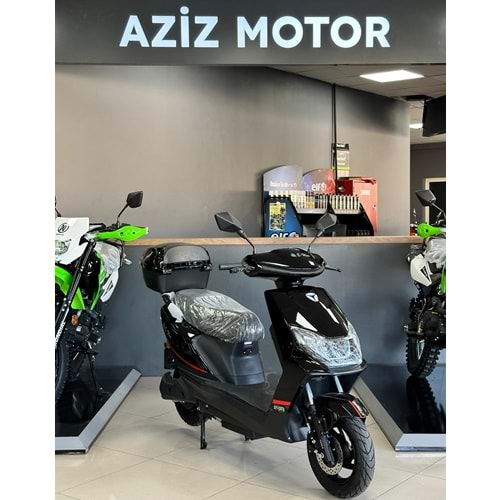 MONDİAL E-MON RIGBY ELEKTRIKLI MOTOSIKLET SİYAH