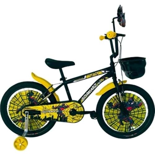 BİSAN SPARK 20-25 MAT SİYAH etket SARI