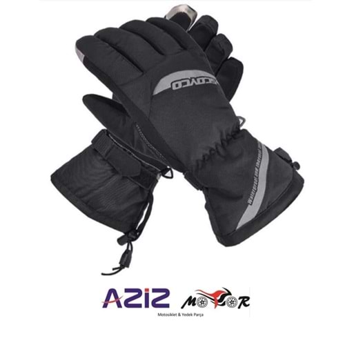 SCOYCO MC41 KIŞLIK ELDİVEN SİYAH XXL