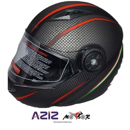 JK-20 ÇENE AÇILIR KASK 902-4 ITALIA - XL