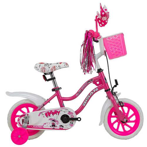 BİSAN 16 HAPPY-23 16 JANT ÇOCUK BİSİKLETİ METALİK PEMBE - PEMBE