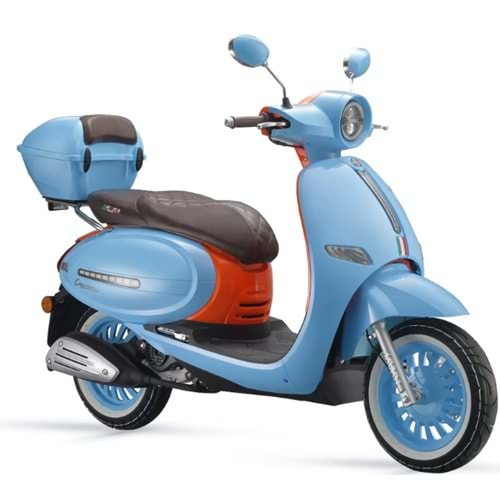 ARORA CAPPUCINO 125 SCOOTER MAVİ-TURUNCU EURO 5