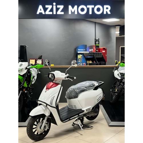 ZELSUN ZLS-125 MONACO SCOOTER - BEYAZ-2024
