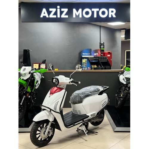 ZELSUN ZLS-125 MONACO SCOOTER - BEYAZ