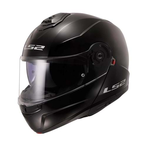 LS2 STROBE 2 PARLAK SİYAH KASK XL