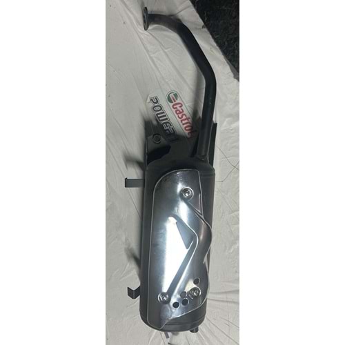 SCOOTER SİYAH EGZOZ