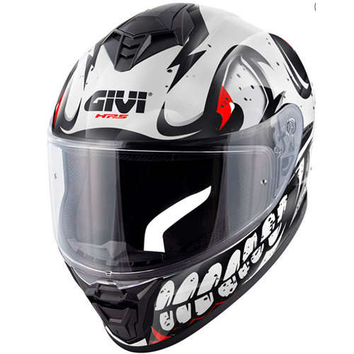 GIVI 50.X BONES BEYAZ-KIRMIZI KASK XL