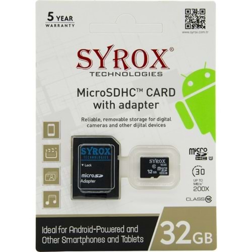 32 GB MİCRO SD(CLASS 10)