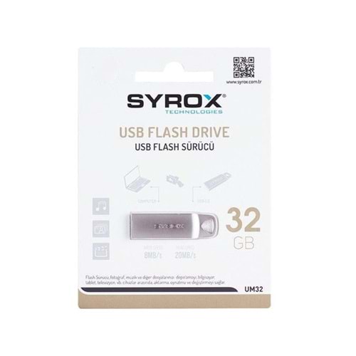 32 GB FLASH METAL SYROX