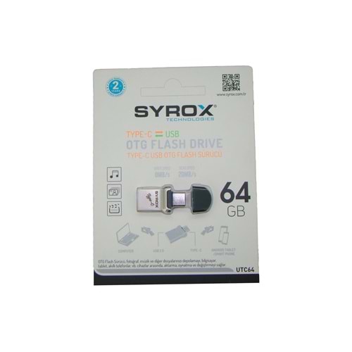 64 GB FLASH TYPE-C OTG SYROX