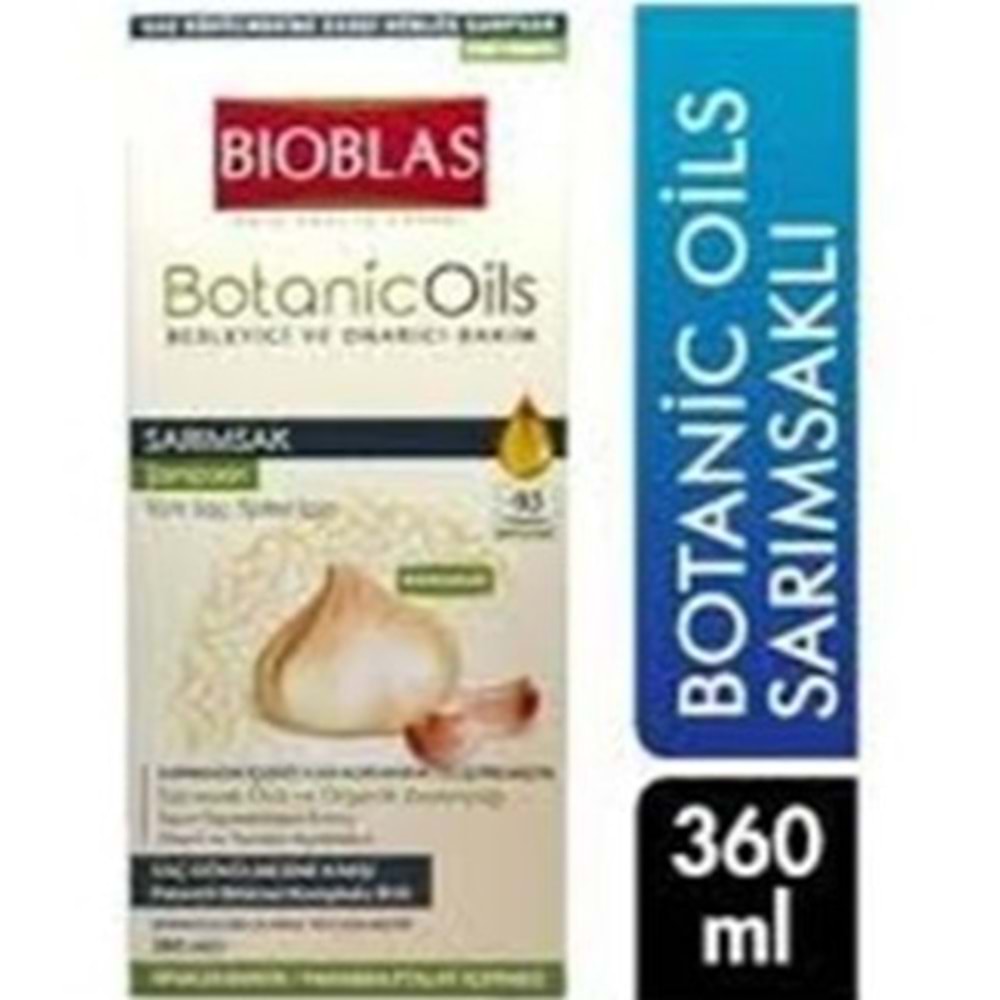 BIOBLAS SAMPUAN 360 ML 2 IN 1 YAVAS UZAYAN SACLAR