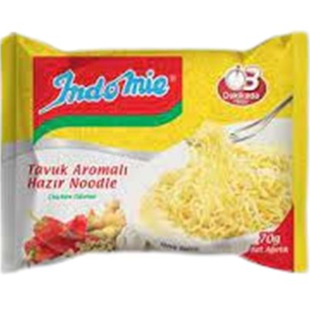 INDOMIE HAZIR NOODLE 70 GR TAVUK AROMALI