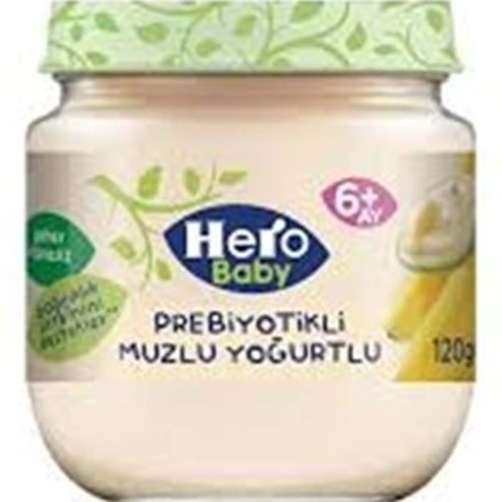 HERO BABY MAMA 120 G 6+ MUZLU YOĞURTLU