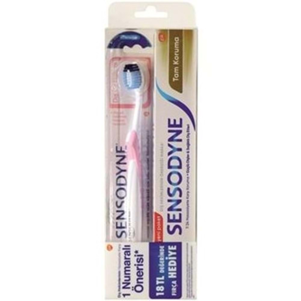 SENSODYNE DIS FIRÇASI VE TAM KORUMA DİŞ MACUNU