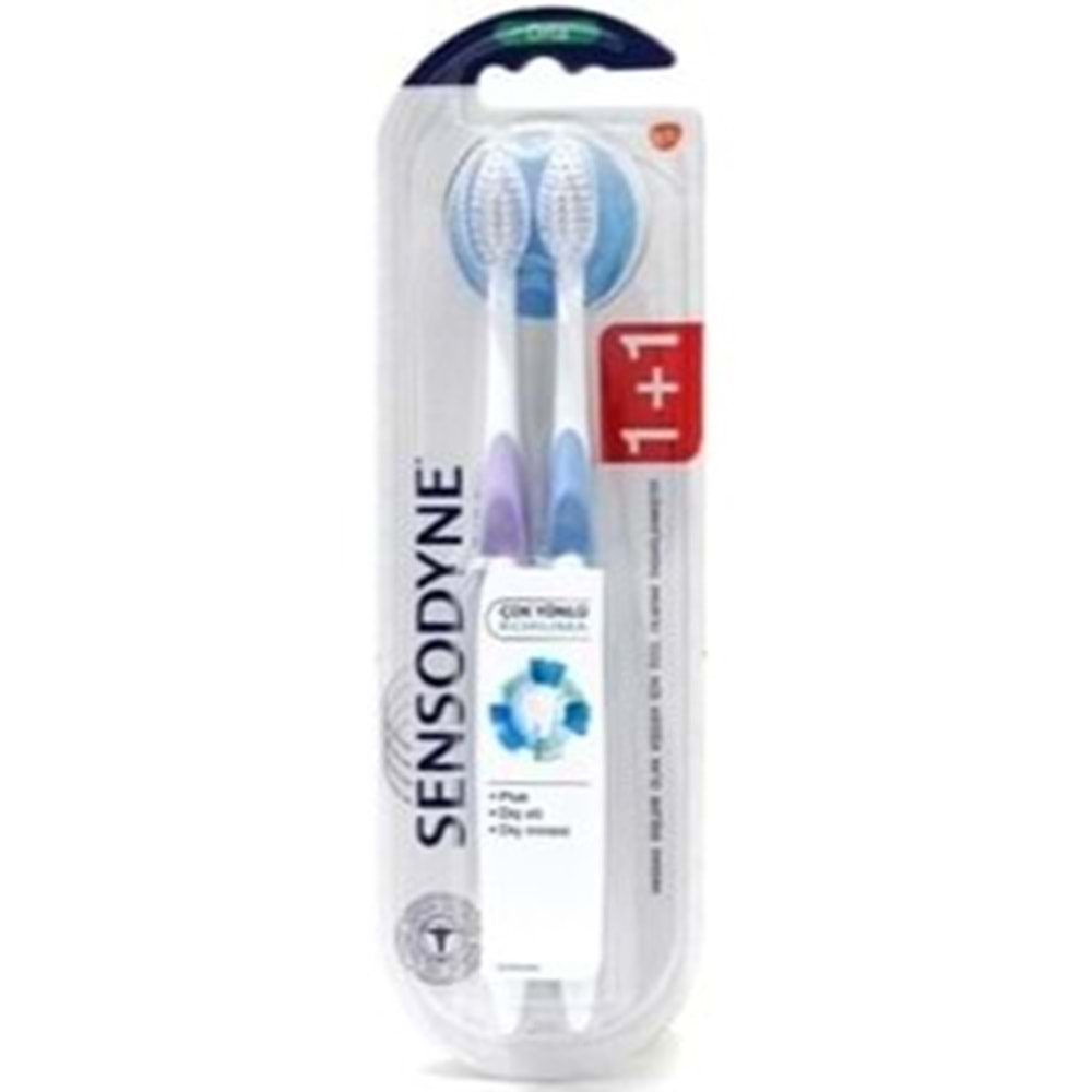 SENSODYNE DIS FIRCASI 2 LI COK YONLU KORUMA ORTA