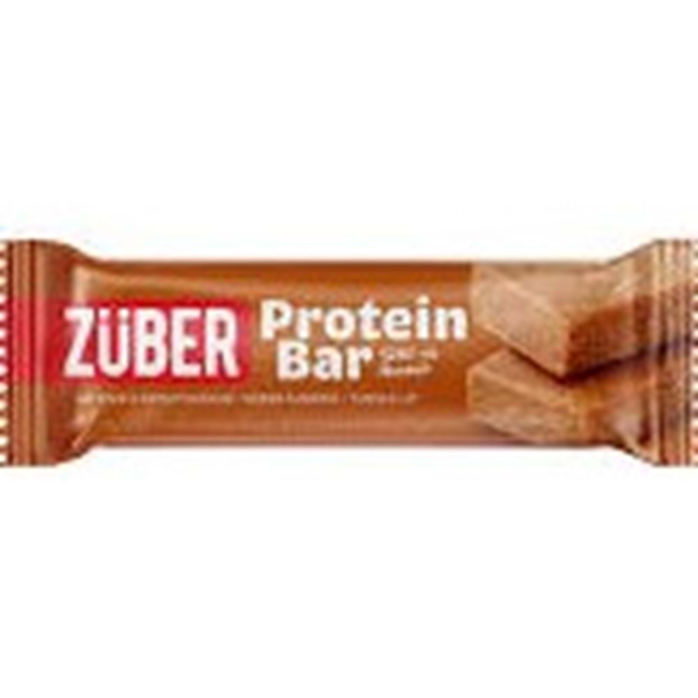 ZÜBER GLUTENSIZ PROTEIN BAR 35 GR SUTLU VE HURMALI