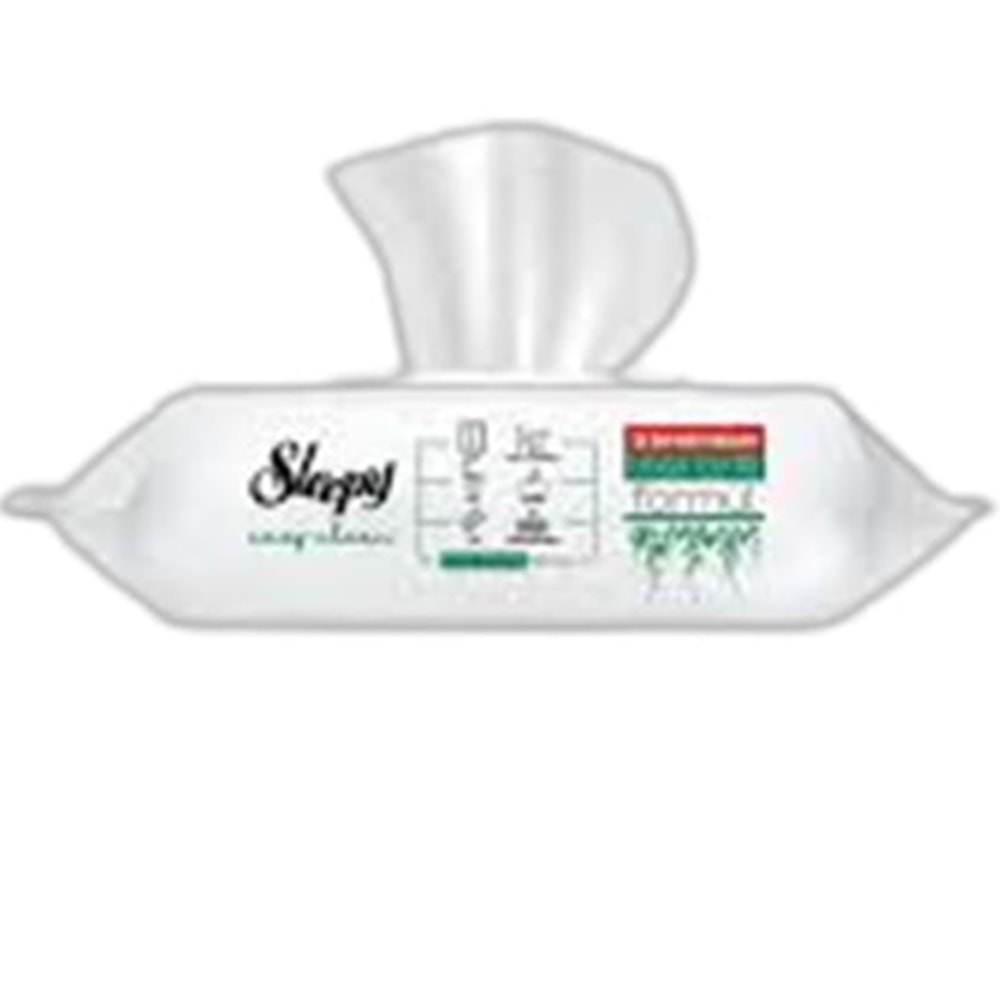 SLEEPY YUZEY TEMIZLIK HAVLUSU 100 LU BEYAZ SIRKE KARBONATLI