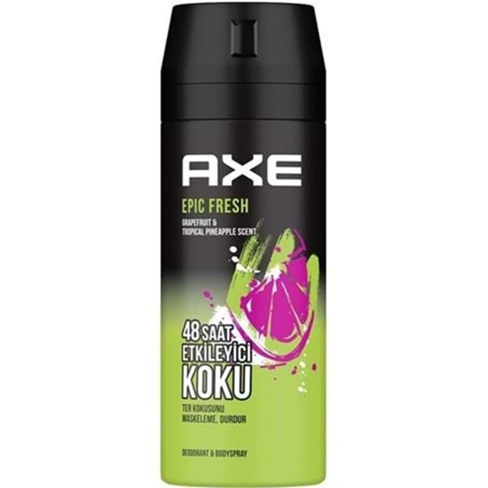 AXE DEODORANT 150 ML EPIC FRESH