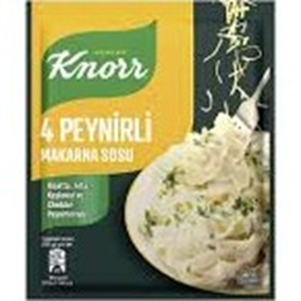 KNORR 4 PEYNİRLİ MAKARNA SOSU 50 G