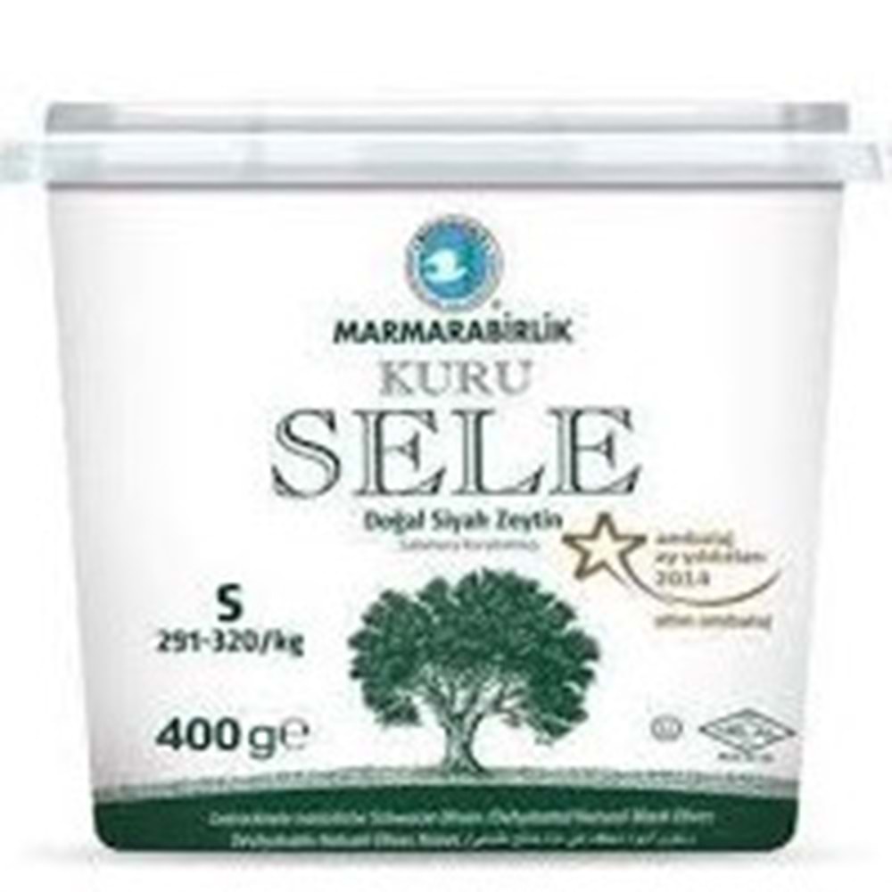 MARMARABİRLİK SİYAH ZEYTİN 410 G S
