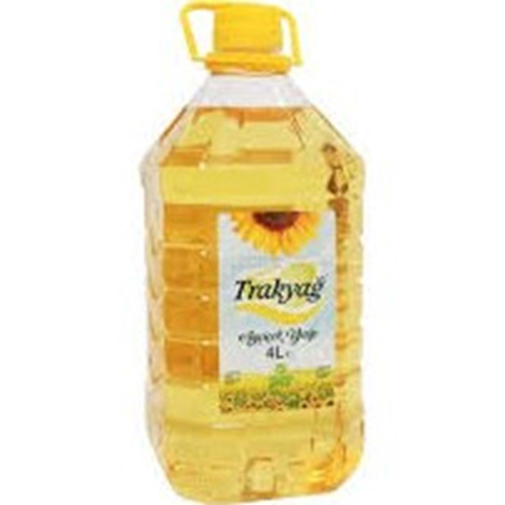 TRAKYAĞ AYÇİÇEK YAĞI 4 L