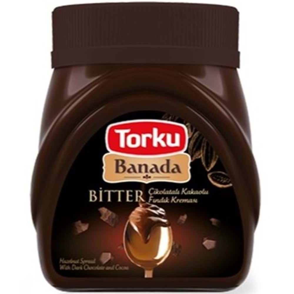 TORKU BANADA KAKAOLU FINDIK KREMASI 370 GR BITTER
