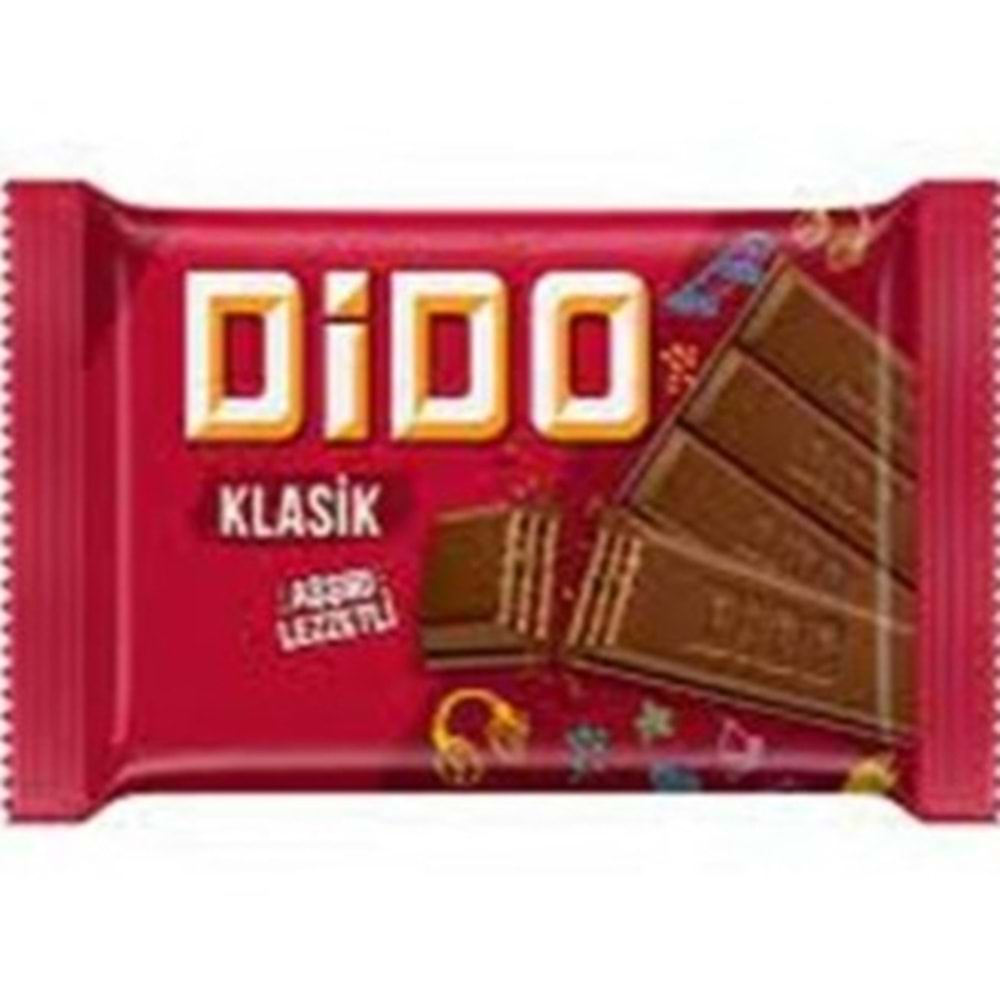 ÜLKER DIDO CIKOLATA 55 GR KLASIK SUTLU KARE