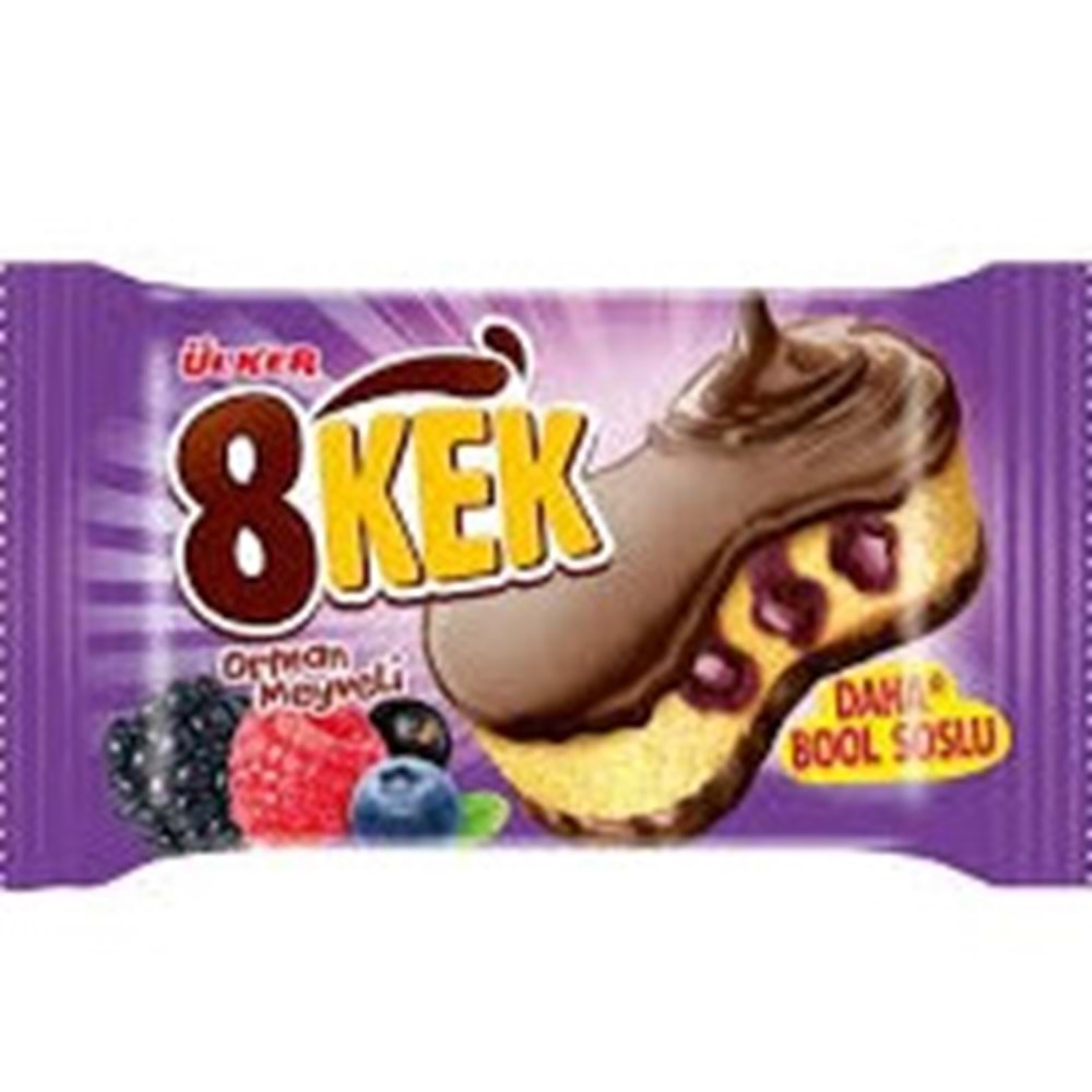 ÜLKER 8 KEK 55 GR ORMAN MEYVELI