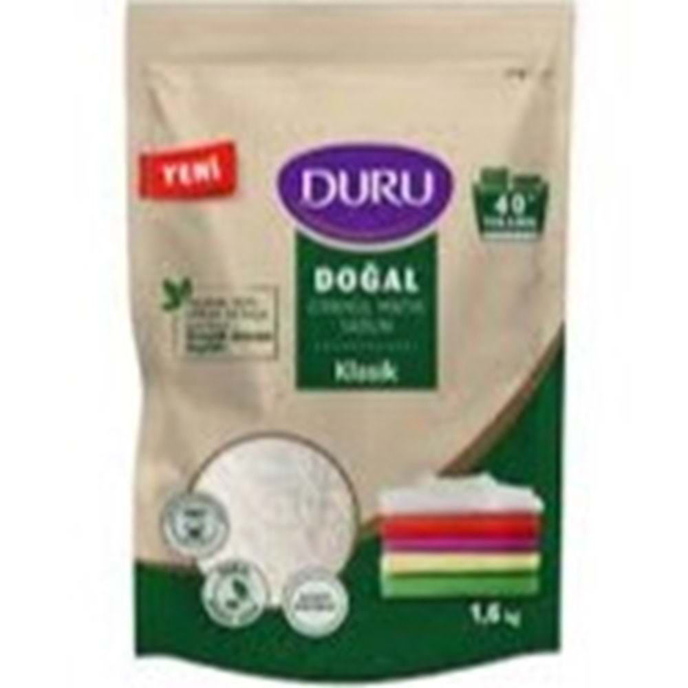 DURU GRANÜL MATİK SABUN 1,6 KG KLASİK