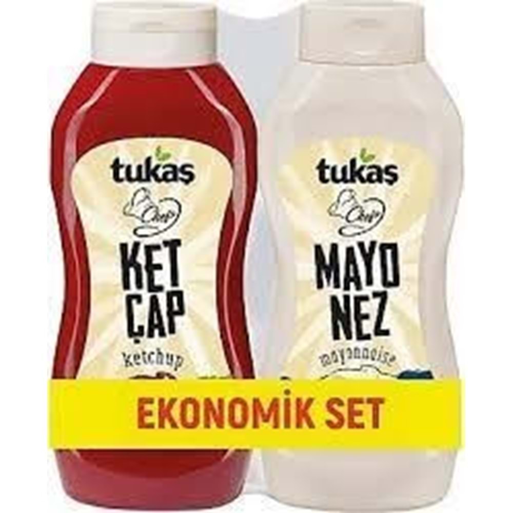 TUKAŞ KETÇAP&MAYONEZ SET 600+550 G EKONOMİK PAKET