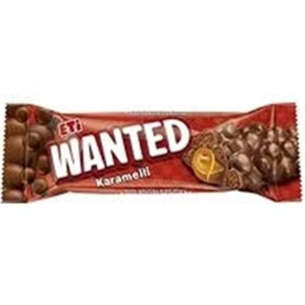 ETİ WANTED 22 GR KARAMELLI