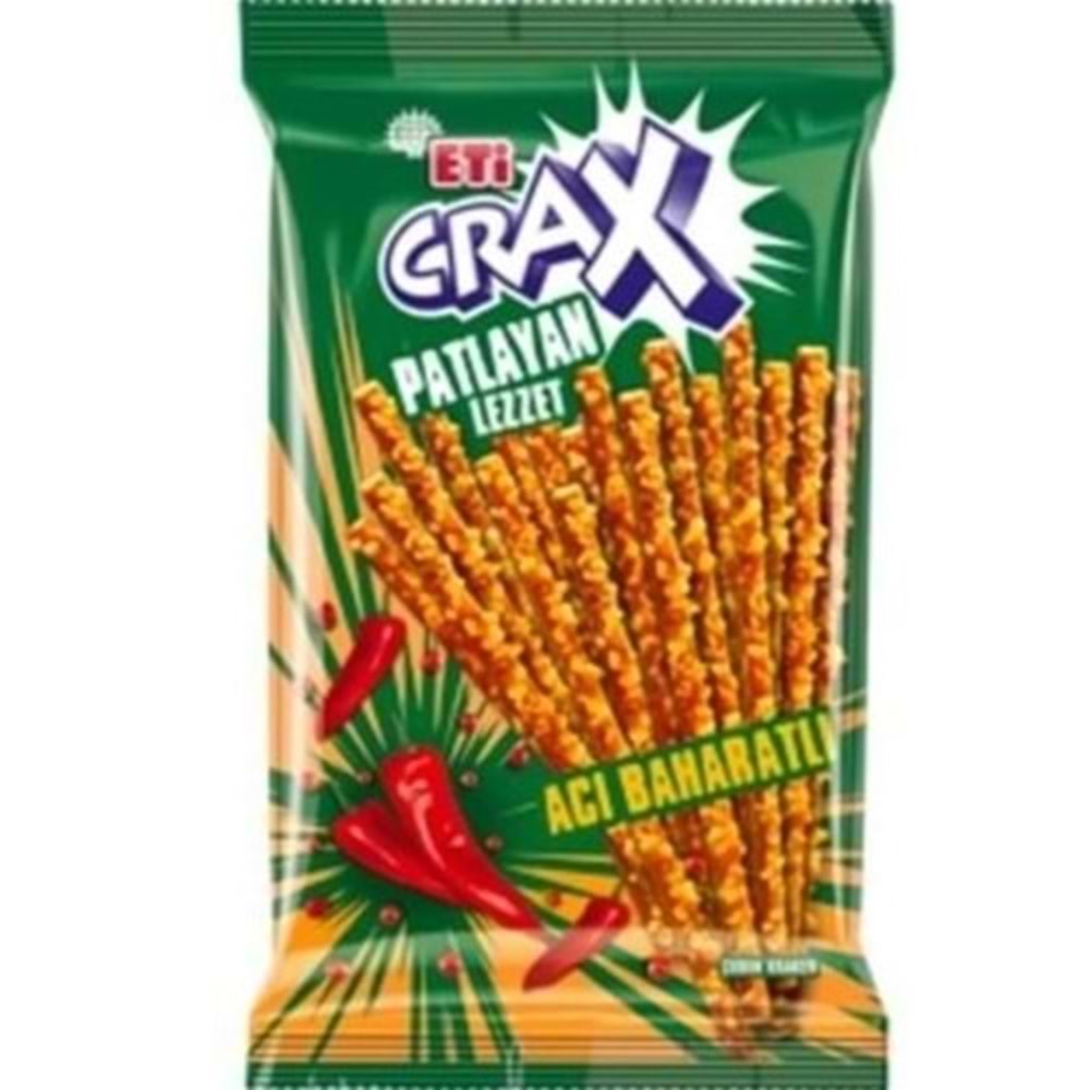 ETİ CRAX PATLAYAN LEZZET 50 GR ACI BAHARATLI