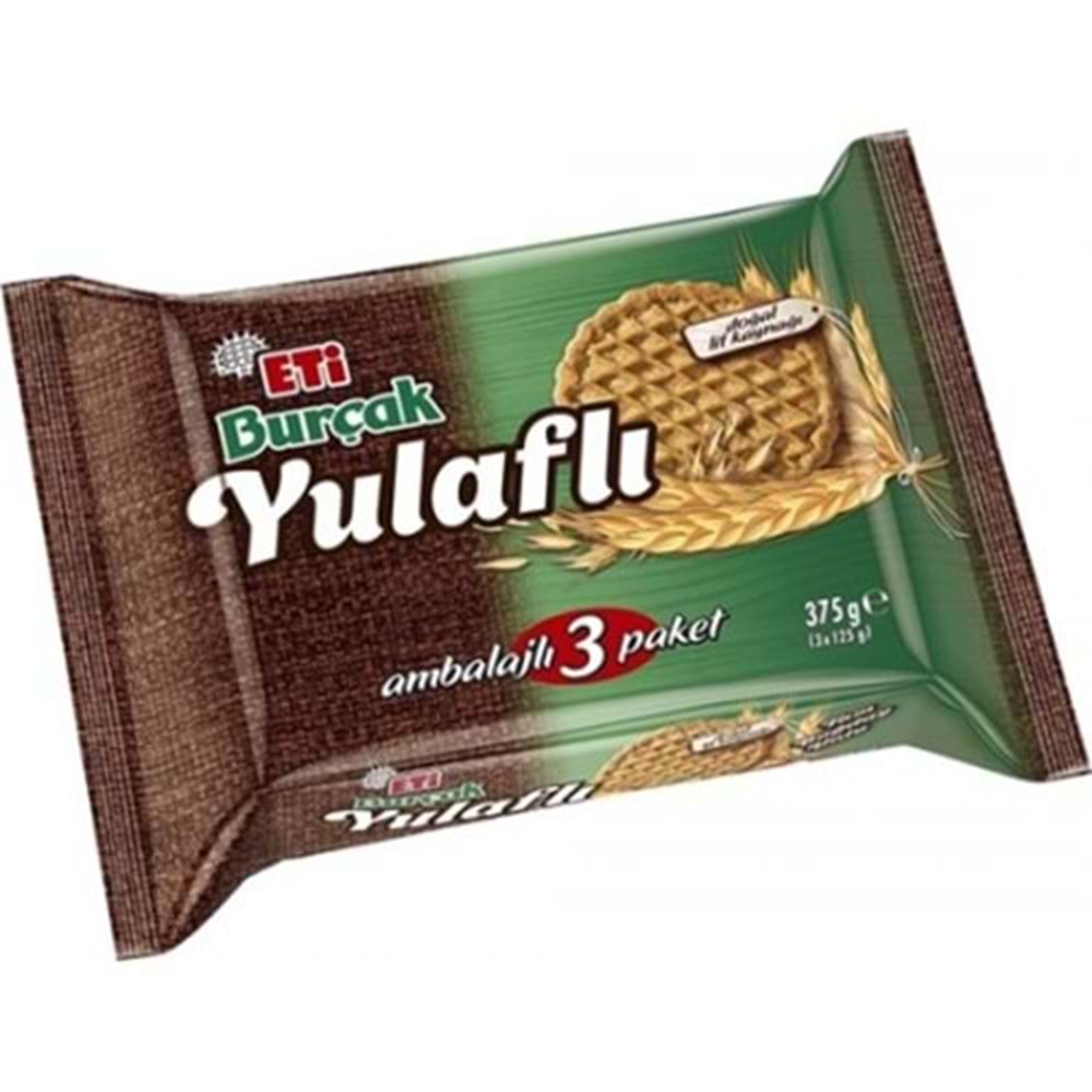 ETİ YULAFLI BISKUVI 3 LU PAKET 375 GR