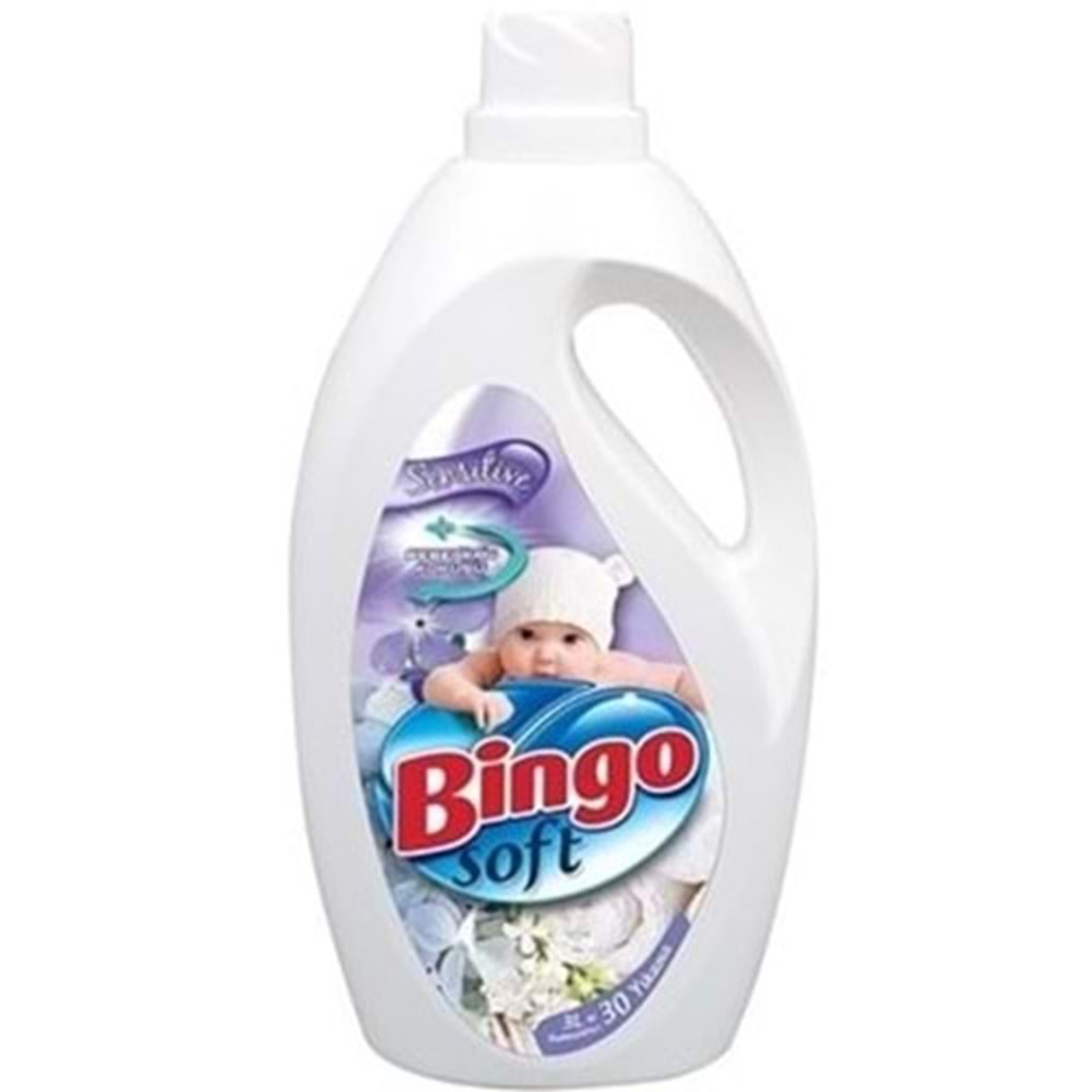 BİNGO YUMUSATICI 3 LT SENSITIVE