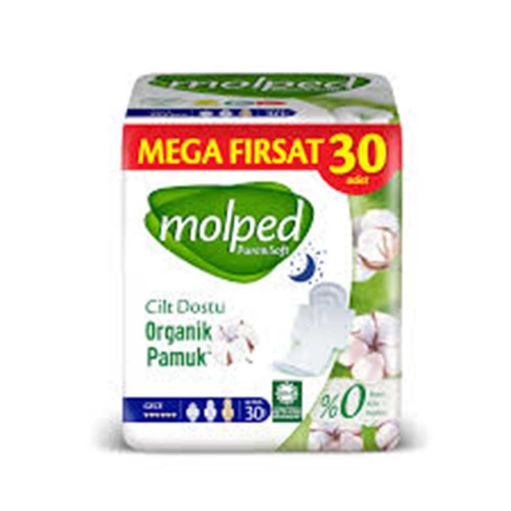 MOLPED PURE SOFT MEGA PAKET 30 LU GECE