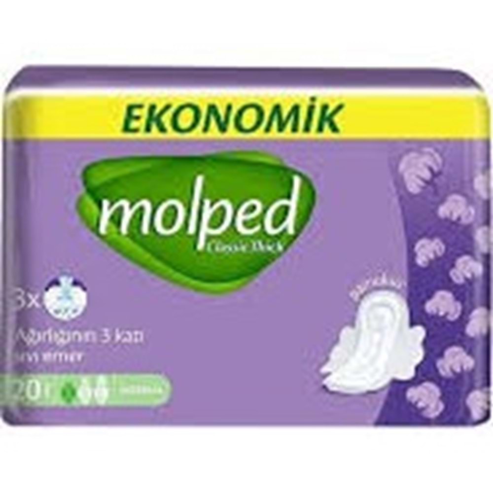 MOLPED CLASSIC THICK EKO PAKET 20 LI NORMAL