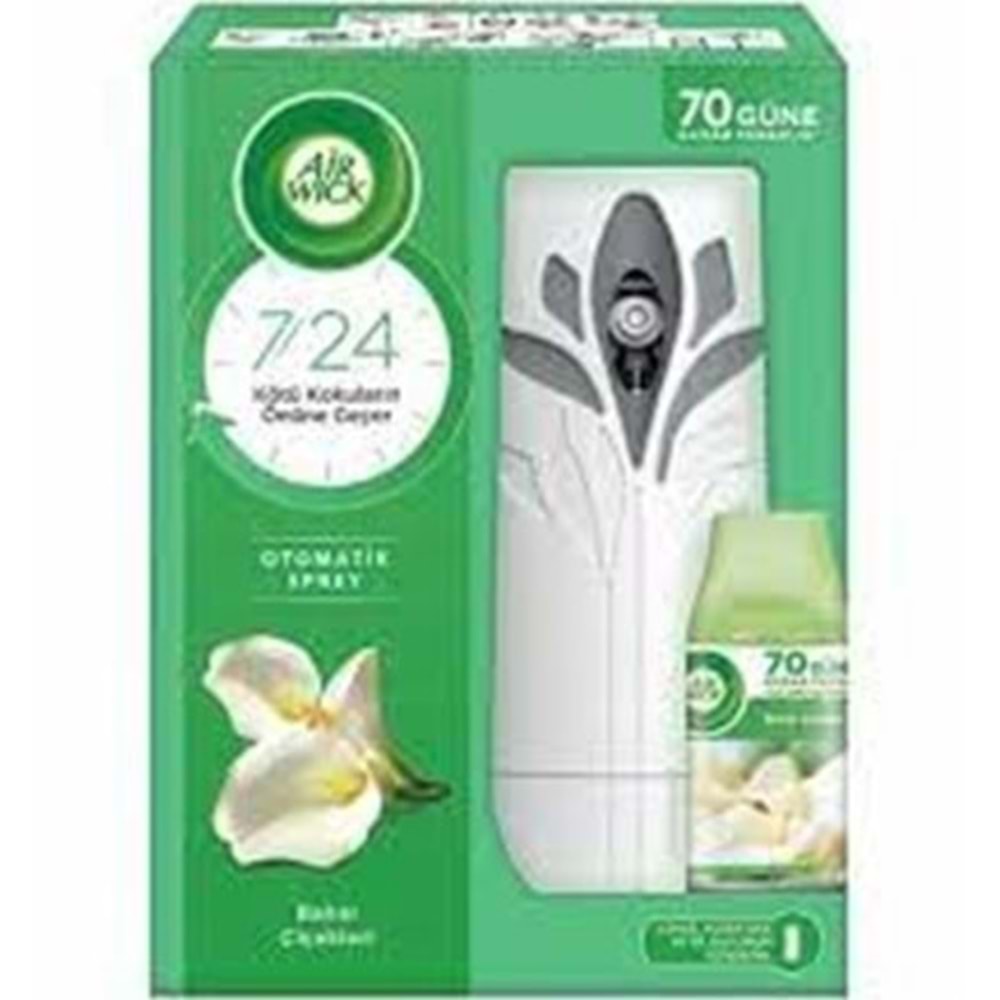 AİR WİCK MAKINA+YEDEK PARFUM BAHAR CICEKLERI