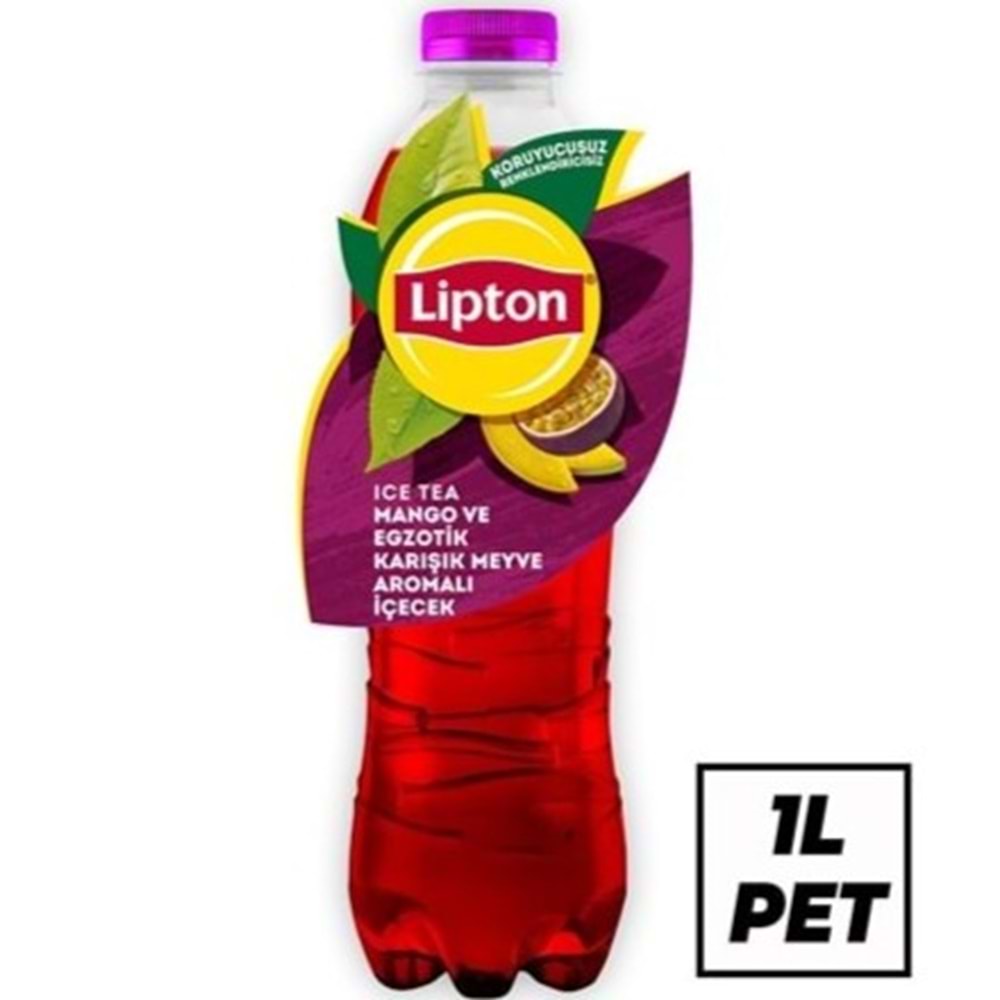 LİPTON ICE TEA 1 LT MANGO VE AGZOTİK KARIŞIK MEYVE