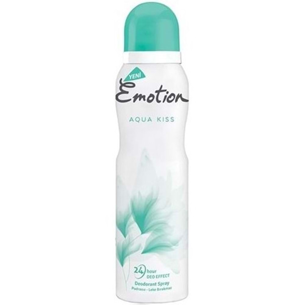EMOTION DEODORANT 150 ML AQUA KISS