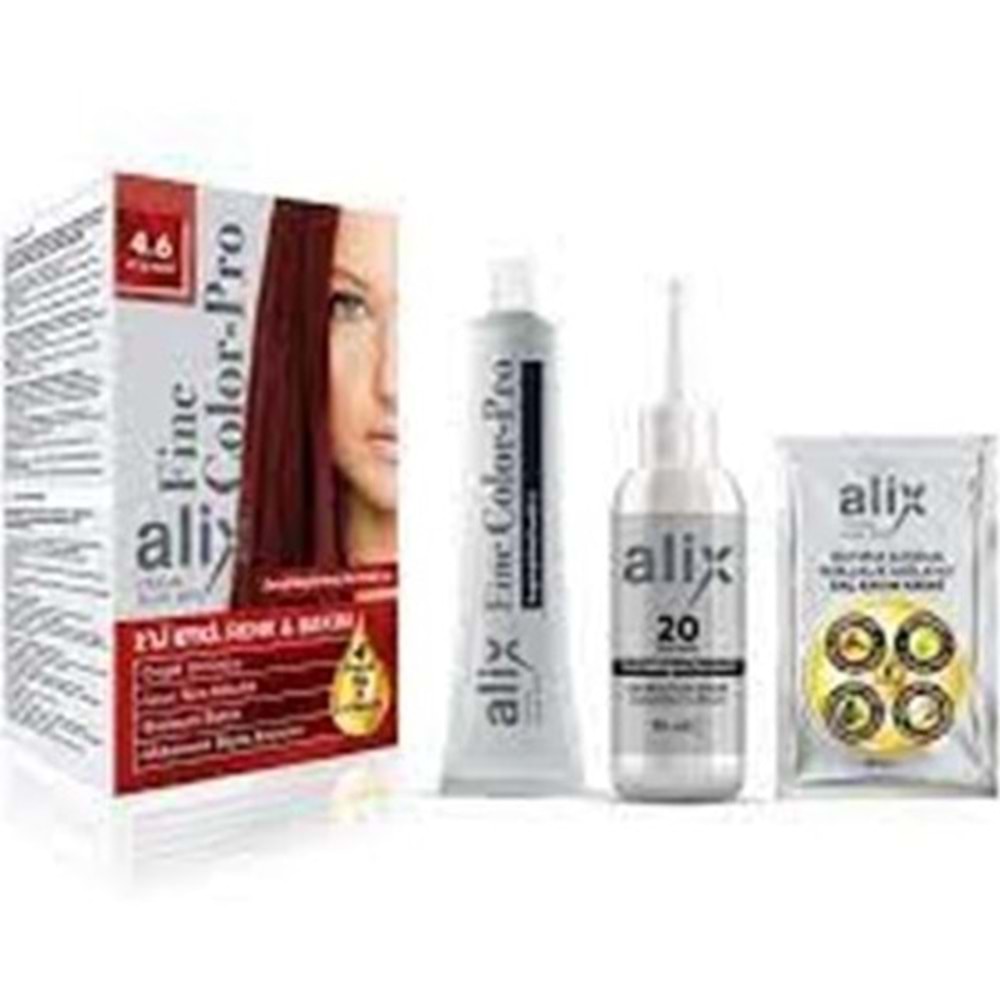 ALİX SAC BOYASI 4-6 ATES KIZILI