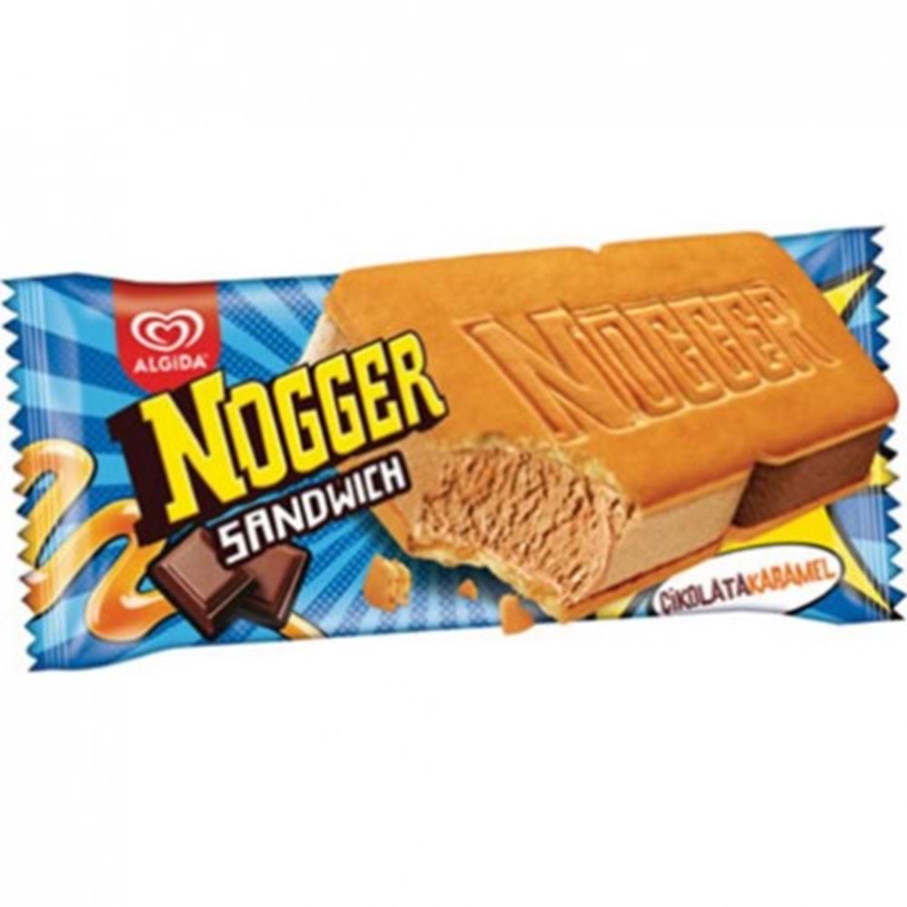 ALGİDA NOGGER SANDWICH ÇİKOLATA KARAMEL